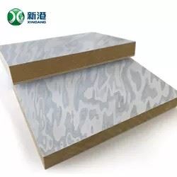18mm High Strength Black Tree Root Grain Melamine Paper MDF