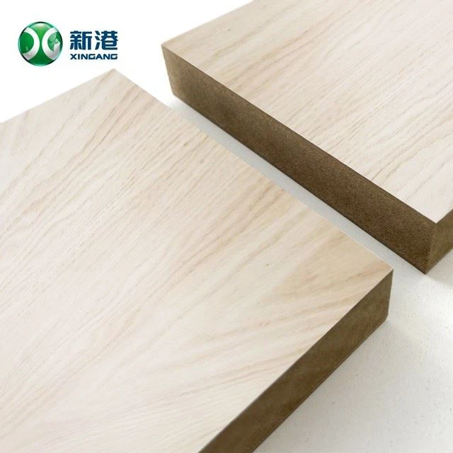 18mm Thickness Oak Melamine Paper MDF Surface Furniture Paper Face