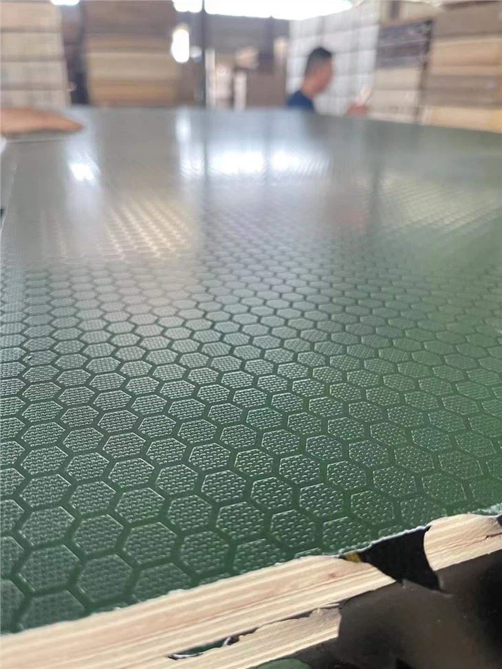 Antislip plyonka bilan qoplangan kontrplak binoni yopish uchun kontrplak fenol taxtalari