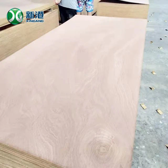 Door Skin 18mm Good Quality Commercial Plywood Furniture Grade Cheap Natural Plywood