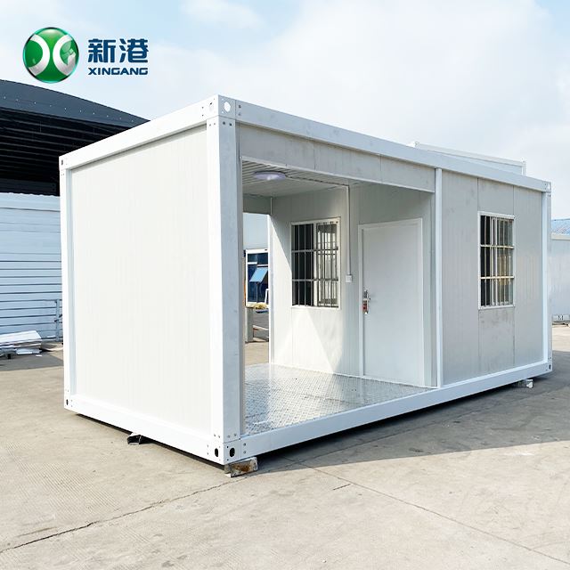Light Steel 20ft Flat Pack Container House Prefab Container Camping Homes Detachable Container House