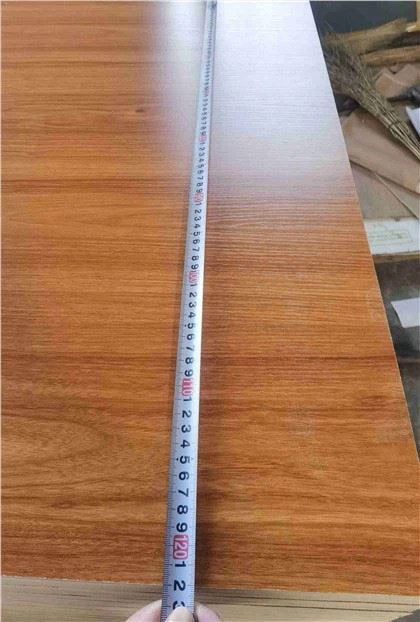 Melamin kontrplak Qattiq yog'och yadro E1 KELISH MEBEL ORQA