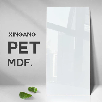 Yuqori porloq PET MDF