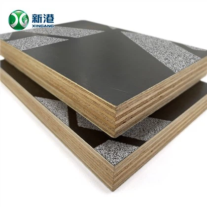 XINGANG 18 mm plyonkali kontrplak/beton qolipli kontrplak qurilishi uchun Xitoy fabrikasi