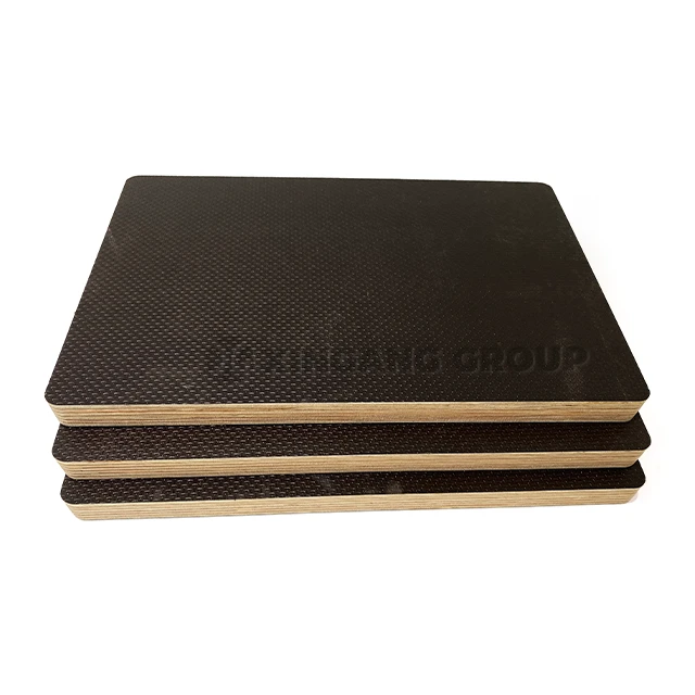 1220*2440mm Black/brown Anti-slip Film Faced Plywood For Construction
