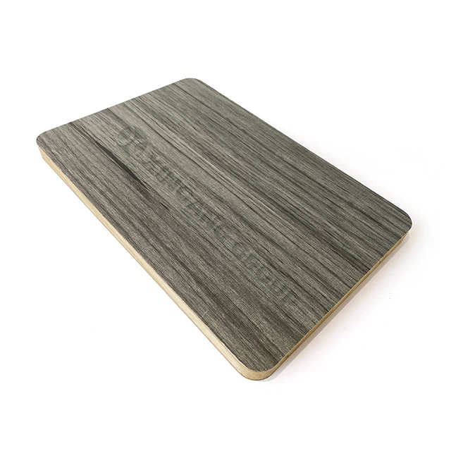 Fueniture foydalanish uchun 1220 * 2440mm melamin qog'oz laminatlangan zarrachalar taxtasi