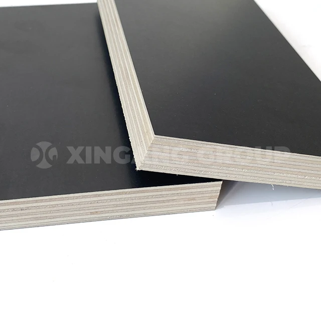 Black-coated Architectural Plywood For High-rise Building And Bridge Construction Projects price