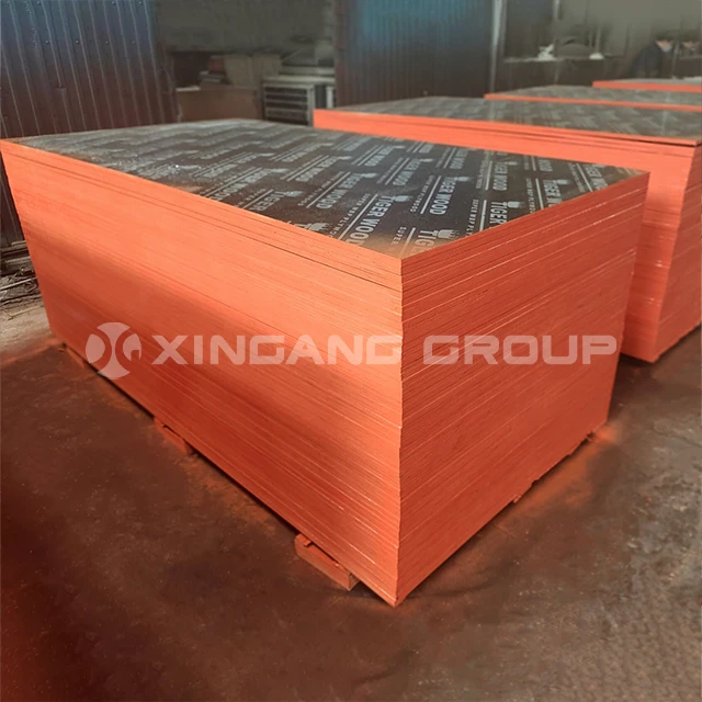 Black-coated Architectural Plywood For High-rise Building And Bridge Construction Projects factory