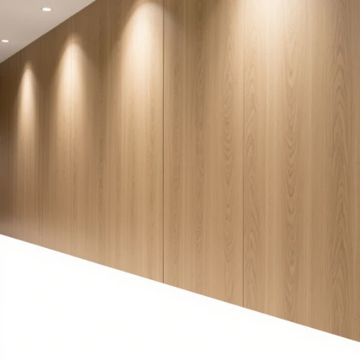 Star Hote SPC Wood Veneer Moisture-Proof Wall Protection Board PC Skin-feel Seamless Wall Panels Carbon Crystal Panels High-End Custom Indoor Decorative Panel best